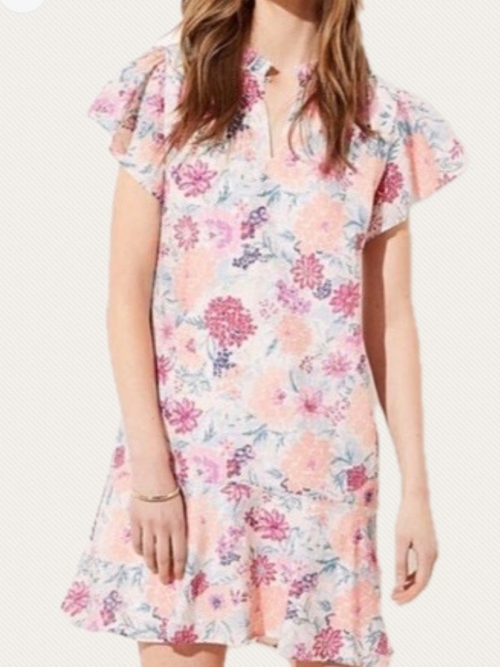 Loft Floral Dress Médium